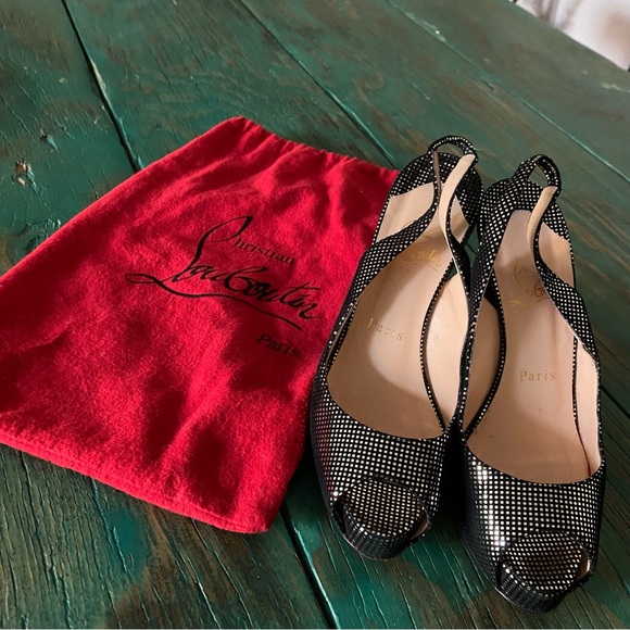 Christian Louboutin 👠 Peeptoe heels - Picture 7 of 9
